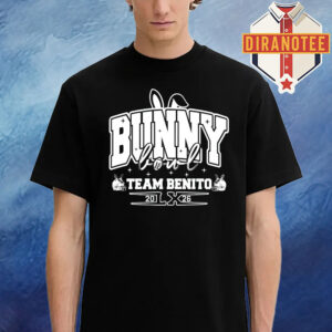 Team Benito Bunny Bowl Football Puerto Rico Flag 2026 Halftime Show Super Bowl Party Unisex T-Shirt