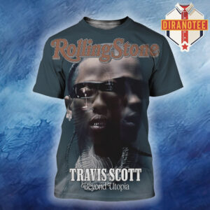 Travis Scott For Rolling Stone 2026 Beyond Utopia All Over Print Shirt