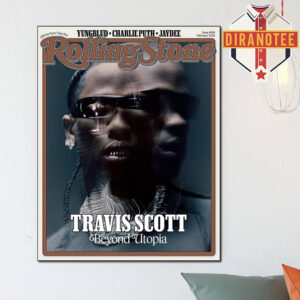 Travis Scott For Rolling Stone 2026 Beyond Utopia Home Decor Poster Canvas