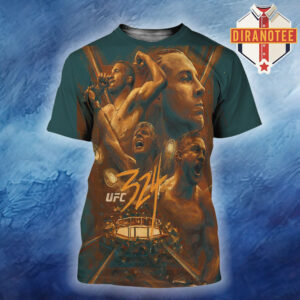 UFC 324 Justin Gaethje Vs Paddy Pimblett On January 24 2026 Art Series All Over Print Shirt