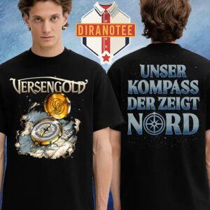Versengold Kompass Unser Kompass Der Zeigt Nord Two Sided Unisex T-Shirt