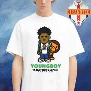 YoungBoy Never Broke Again X A Bathing Ape BAPE Milo Unisex T-Shirt