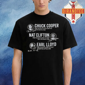 75Th Anniversary NBA Pioneers Cooper Clifton Lloyd Unisex T-Shirt