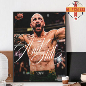 Alexander Volkanovski The Great UFC 325 Champion Home Decor Poster Canvas