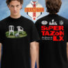 Bad Bunny X Super Tazón Helmet Super Bowl LX At Bay Area In San Francisco CA On February 8 2026 Two Sided Unisex T-Shirt