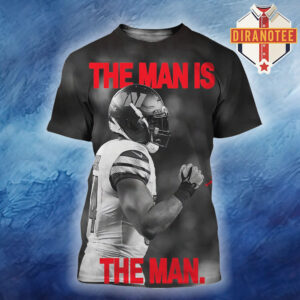 Bobby Wagner Washington Commanders X Jordan The Man Is The Man All Over Print Shirt