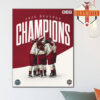 The 2026 Beanpot Champions Are Boston College Eagles NCAA Home Decor Poster Canvas