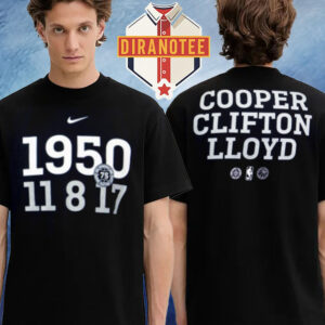 Cleveland Cavaliers Cooper Clifton Lloyd 1950 11 8 17 NBA Two Sided Unisex T-Shirt