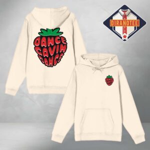 Dance Gavin Dance International Strawberry Day 2026 Two Sides Unisex Hoodie