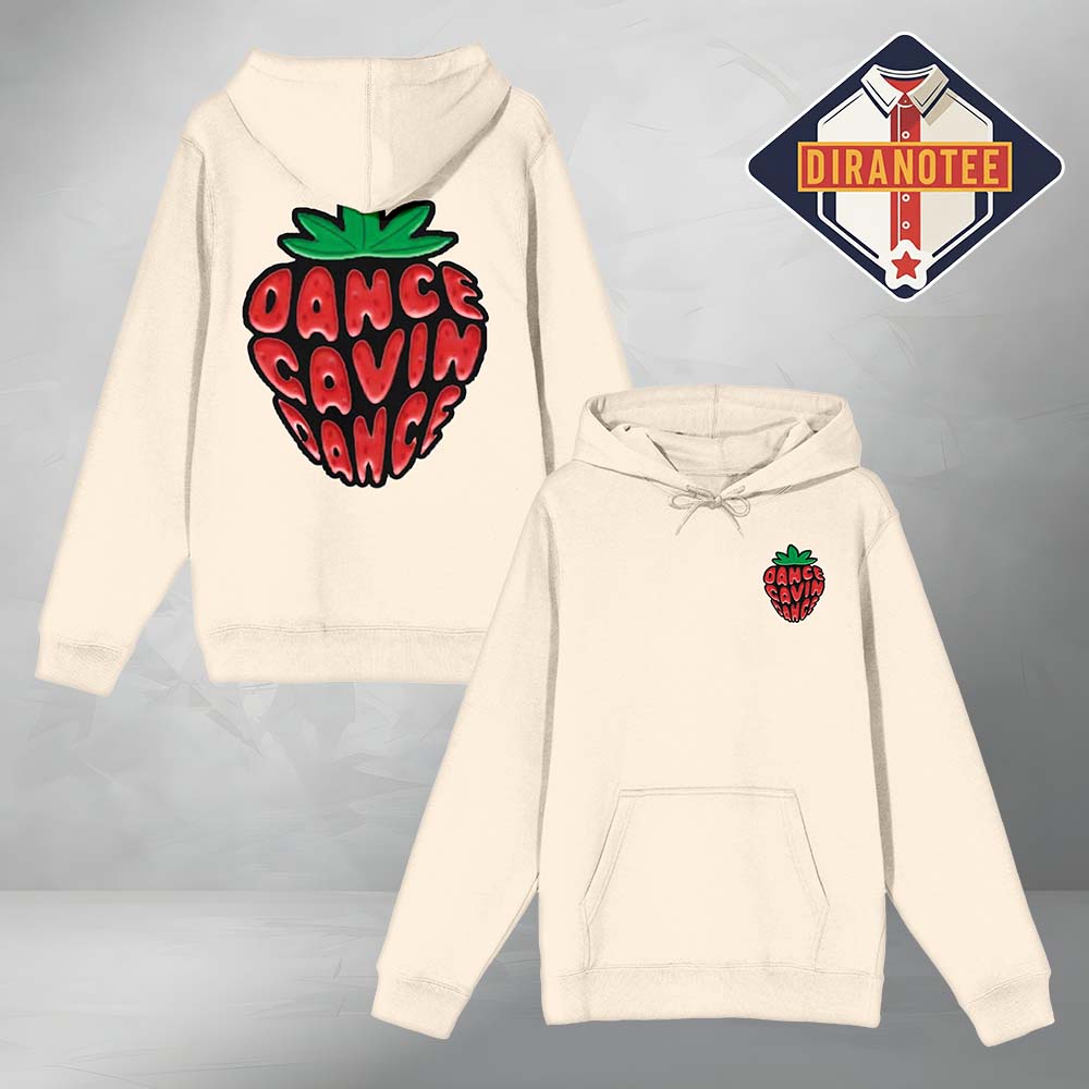 Dance Gavin Dance International Strawberry Day 2026 Two Sides Unisex Hoodie Dance Gavin Dance International Strawberry Day 2026 Two Sides Unisex Hoodie