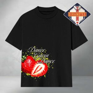 Dance Gavin Dance Strawberry Splatter Day 2026 Unisex T-Shirt