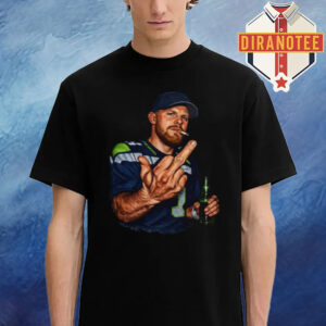 Ernest Jones Funny Sam Darnold Seattle Seahawks Middle Finger Unisex T-Shirt