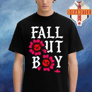 Fall Out Boy Valentine Drop Flowers Unisex T-Shirt