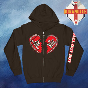 Fall Out Boy Valentine Drop Half Doomed Unisex Zip Hoodie