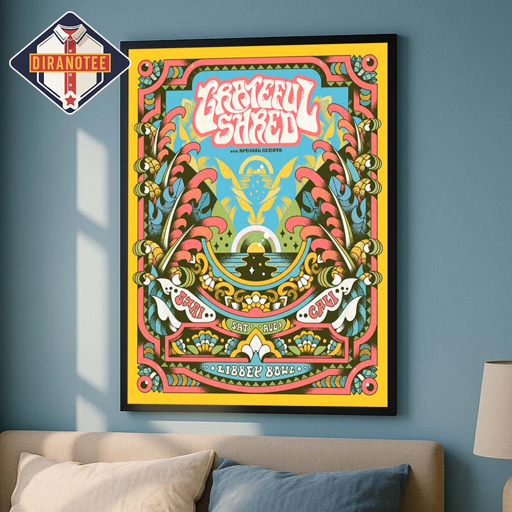 Greensky Bluegrass Concert Music At Libbey Bowl In Ojai California On August 7 2026 Home Decor Poster Canvas Greensky Bluegrass Concert Music At Libbey Bowl In Ojai California On August 7 2026 Home Decor Poster Canvas