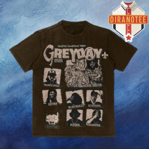 Grey Day North American Tour 2026 Unisex T-Shirt
