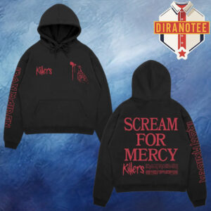 Iron Maiden Merch Killers 45 Scream For Mercy Unisex Hoodie