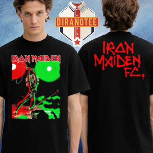 Iron Maiden Merch Live At Rainbow FC Two Sided Unisex T-Shirt