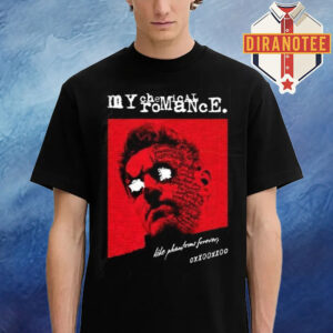 My Chemical Romance Merch Mikey Way Like Phantoms Forever The Black Parade Tour 2026 At El Quisco Valparaiso In Chile On January 28 And 29 2026 Unisex T-Shirt