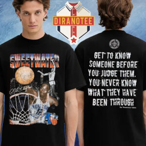 Nathaniel Clifton New York Knicks 75th Anniversary Pioneers Player Two Sided Unisex T-Shirt