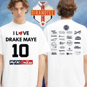 New England Patriots Super Bowl LX I Love Drake Maye At Levi’s Stadium In Santa Clara California On February 8 2026 Two Sided Unisex T-Shirt