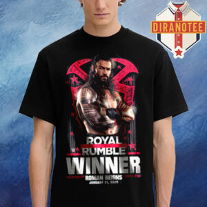 Roman Reigns Royal Rumble 2026 Winner WWE Royal On January 31 2026 Unisex T-Shirt