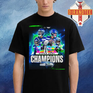 Seattle Seahawks Are Super Bowl LX 2025 2026 Champions NFL Unisex T-Shirt
