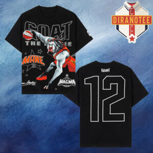 Shoe Palace X GOAT The Movie Villains Number 12 All Over Print Shirt