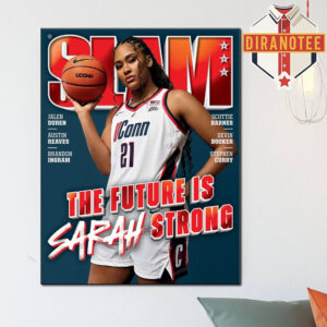 Slam 260 Cover Poster The Future Is Sarah Strong Magazine Home Decor Poster Canvas