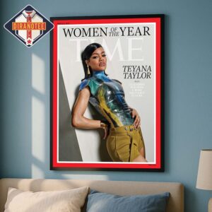 Teyana Taylor On The TIME Magazine March 9 2026 Women Of The Year Home Decor Poster Canvas
