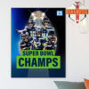 Kenneth Walker III Seattle Seahawks Nike All Bite Home Decor Poster Canvas