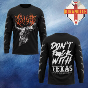 Upon A Burning Body Merch DFWT Don’t Fuck With Texas Unisex Longsleeve