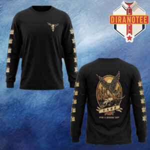 Upon A Burning Body Merch Eagle Unisex Longsleeve