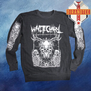 Whitechapel Merch Skulls Pepper Crewneck Unisex Long Sleeve