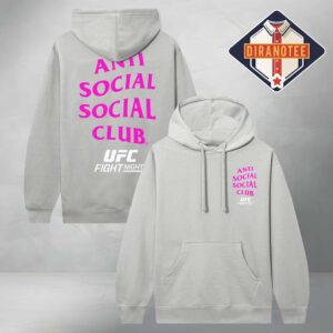 Anti Social Social Club x UFC Unisex UK Lock Out Hoodie
