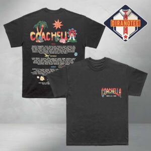 Coachella 2026 Festival Felt Cute 2026 Lineup Tee