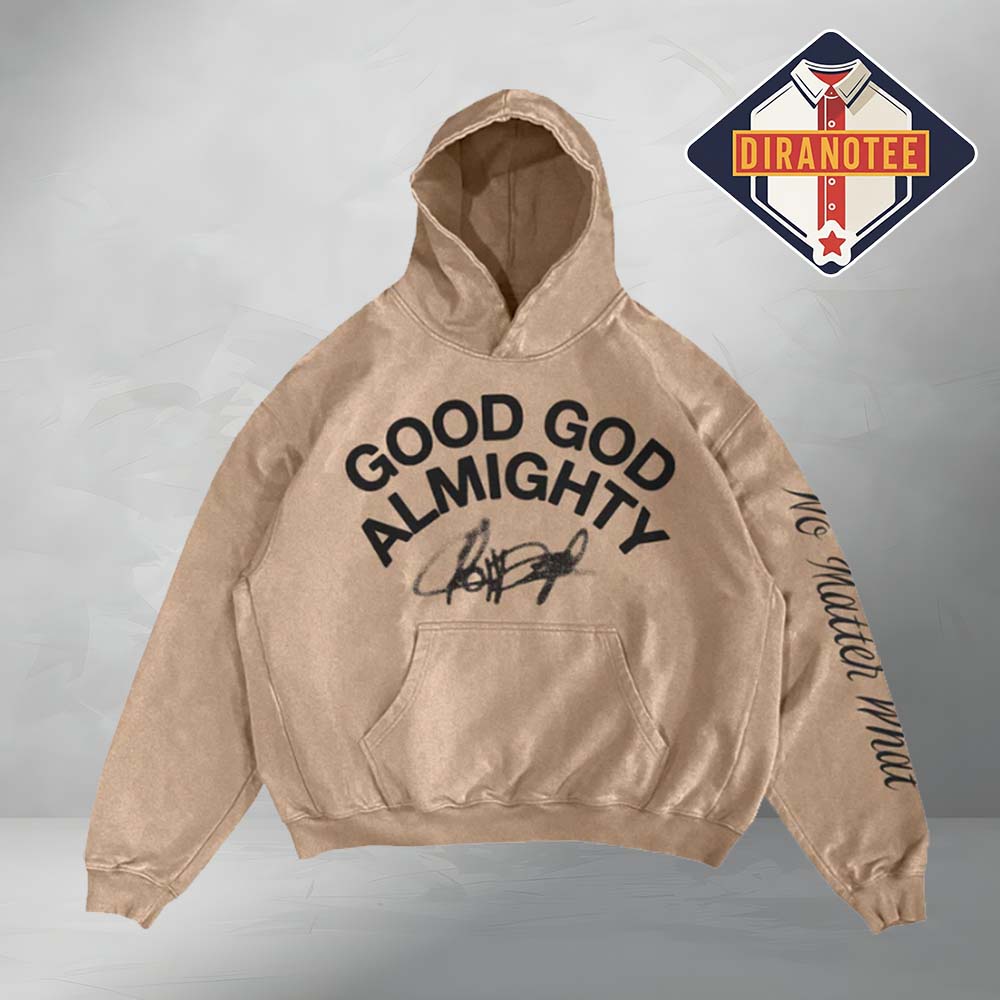 Crowder 2026 Good God Almighty Tan Hoodie Crowder 2026 Good God Almighty Tan Hoodie