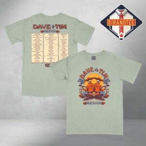 Dave Matthews Band Dave & Tim 2026 Mexico Setlist Tee