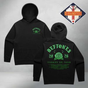Deftones 2026 Old Rose Pullover Two Sides Hoodie