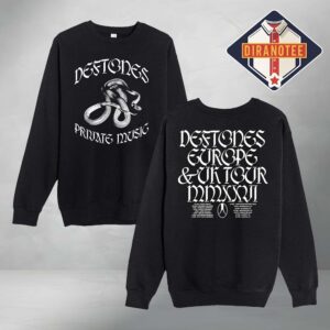Deftones 2026 Private Music Tw Sides Print Long Sleeve