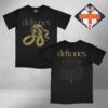 Deftones 2026 Black Lip Tatt Two Sides Print Tee Shirt
