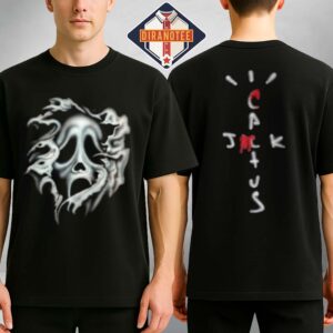 Don Toliver x Scream x Cactus Jack Airbrush Ghostface Two Sides Unisex T-Shirt