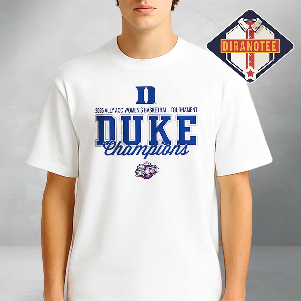 Duke Blue Devils Women's Basketball ACC 2026 Championship Unisex T-Shirt Duke Blue Devils Women's Basketball ACC 2026 Championship Unisex T-Shirt
