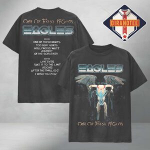 Eagles 2026 One Of These Nights Black Tee
