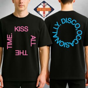 Harry Styles Kiss Disco Black Two Sides Unisex Tee