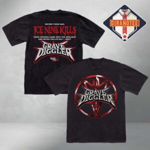 Ice Nine Kills X Ready Or Not 2 Collab 2026 Classic Shovel Logo Grave Digger Tee