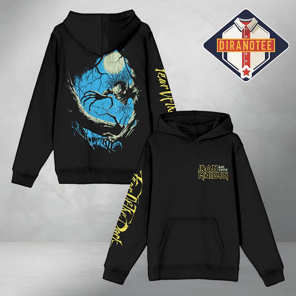Iron Maiden 50th Fear Of The Dark Hoodie Iron Maiden 50th Fear Of The Dark Hoodie