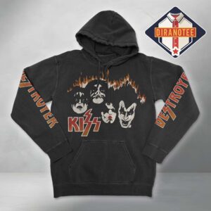 Kiss 2026 Destroyer Lightning Bolt Pullover Hoodie