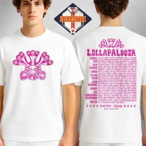 Lollapalooza 2026 Lolla Guide Lineup Tee