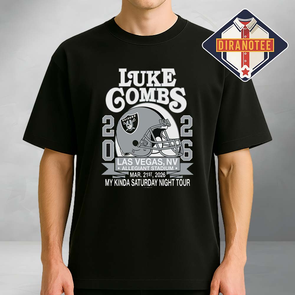 Luke Combs 2026 Exclusive Raiders Tee Las Vegas Show Unisex T-Shirt Luke Combs 2026 Exclusive Raiders Tee Las Vegas Show Unisex T-Shirt